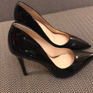 Black Patent Leather Heels